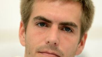 Philipp Lahm, capitán de Alemania.