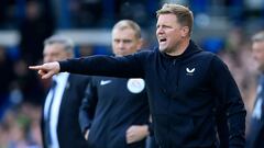 One supporter took things too far at Elland Road and jumped over the hoardings to confront the Newcastle United boss.