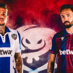 El Levante presenta una camiseta blanquiazul en homenaje a la Copa de la República