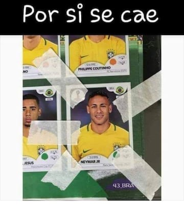 Los mejores memes sobre los clavados de Neymar