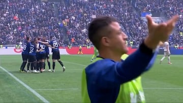 El Inter acababa de marcar ante Torino y Alexis le hizo este gesto a Inzaghi: ¡categórico!