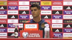 Morata: “Haaland es uno de los mejores... o el mejor”