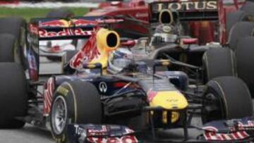 <b>DE PRINCIPIO A FIN. </b>Nueva exhibición de Vettel en Sepang, en una carrera que dominó sin aparentes dificultades.