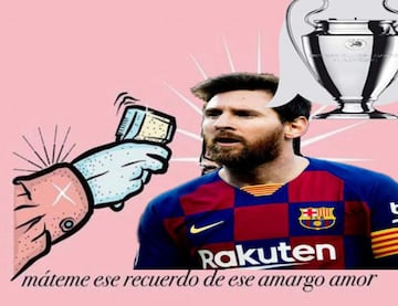 Al igual que el Bayern, los memes también humillan al Barcelona