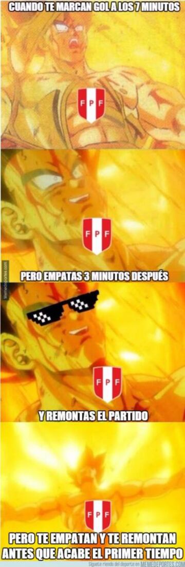 Los mejores memes del Perú - Chile