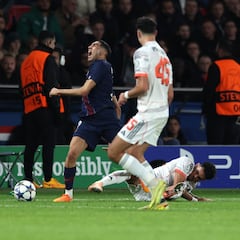 Akraf, herido y llorando