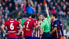 Filipe left his stud marks on Messi’s knee