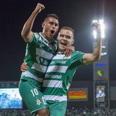Santos Laguna venció al Atlas de Guadalajara en casa