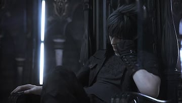 Noctis en su versión de Final Fantasy Versus XIII.