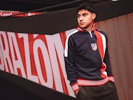 MADRID, 02/02/2026.- El nuevo jugador del Atlético de Madrid, el mexicano Obed Vargas, último fichaje rojiblanco antes del cierre del mercado. EFE / At.Madrid ***SOLO USO EDITORIAL / SOLO USO DISPONIBLE PARA ILUSTRAR LA NOTICIA QUE ACOMPAÑA/ (CRÉDITO OBLIGATORIO)***