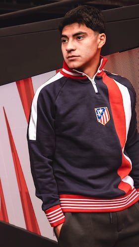 MADRID, 02/02/2026.- El nuevo jugador del Atlético de Madrid, el mexicano Obed Vargas, último fichaje rojiblanco antes del cierre del mercado. EFE / At.Madrid ***SOLO USO EDITORIAL / SOLO USO DISPONIBLE PARA ILUSTRAR LA NOTICIA QUE ACOMPAÑA/ (CRÉDITO OBLIGATORIO)***