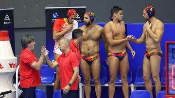 La Selección masculina de waterpolo.