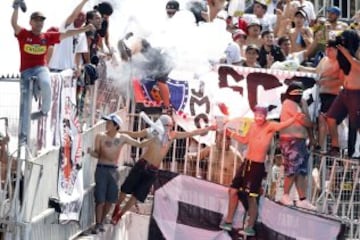 El espectacular ambiente en las tribunas del Nacional