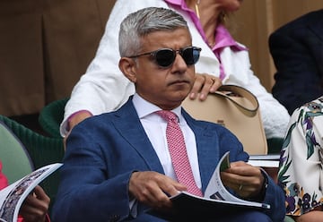 El alcalde de Londres Sadiq Khan.