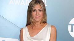 Jennifer Aniston en la 26&deg; entrega anual de los Screen Actors Guild Awards en el The Shrine Auditorium, CA. Enero 19, 2020.