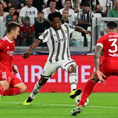 La Juventus de Cuadrado cae ante Benfica y se complica en Champions