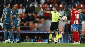 Ávalos Barrera pita en Zorrilla, otro debutante con el Pucela