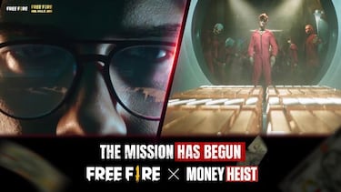 Free Fire vuelve a colaborar con La Casa de Papel; nuevo evento confirmado