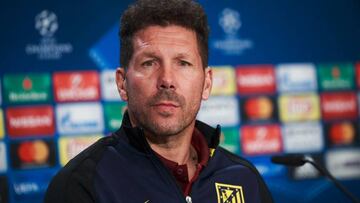 Simeone: "Si insistimos, llegará el premio de levantar la Champions"