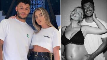 Perrie Edwards y Alex Oxlade-Chamberlain vía Instagram