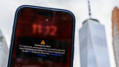 What time was the earthquake in NYC and how long after the earthquake are there usually aftershocks?