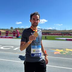 Álvaro Martín marcha al oro