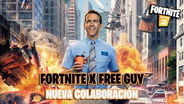 Fortnite: filtrada una colaboración con Free Guy; nuevos desafíos y recompensas gratis