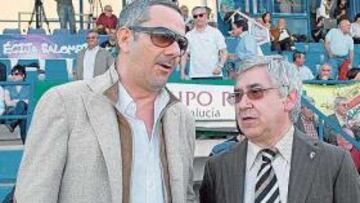 <b>GRAN ENFADO. </b>El presidente considera que la imagen mostrada en Écija no es propia del club.