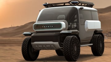 Toyota Baby Lunar Cruiser: un concepto creado para explorar la luna