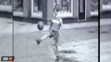 El vídeo desconocido de Cruyff cuando era niño: pura clase