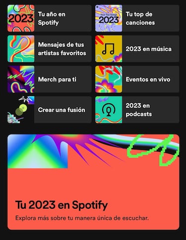 Spotify Wrapped 2023: cómo ver tu resumen de lo más escuchado del año