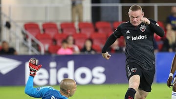D.C. United forward Wayne Rooney