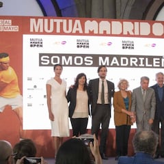 Nadal y Muguruza anfitriones de oro en la presentación del Open de Madrid en el Museo del Prado