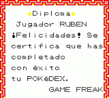 El último misterio de Pokémon Amarillo: el diploma de la Pokédex y su guiño oculto a Mew