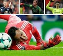 Keylor hace más paradas que los otros grandes de Europa