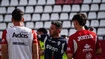 Colunga, en un entrenamiento de esta semana.