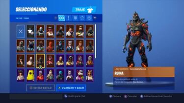 Fortnite Temporada 8: Ya disponible el skin Ruina