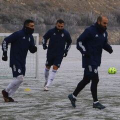El temporal condiciona los entrenamientos de la 'Ponfe'