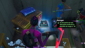 Fortnite Battle Royale: cómo conseguir el Fortbyte #33 en una ubicación oculta de la pantalla de carga n.º 10