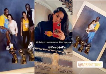 Vanessa Bryant comparte objetos preciados de la vida de Kobe