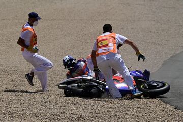 Accidente de Miguel Oliveira.