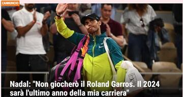 Web de La Gazzetta dello Sport.