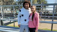 “He leído”: la admiración de ‘Maxi’ Falcón por una campeona chilena