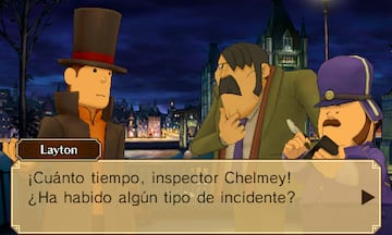 Captura de pantalla - El Profesor Layton vs. Phoenix Wright: Ace Attorney (3DS)