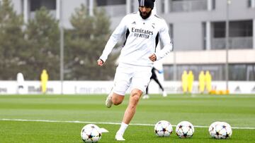 It’s unclear whether Karim Benzema will be fit to start for Real Madrid on Wednesday, but Aurélien Tchouaméni is definitely out.