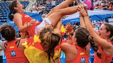 España, campeona del mundo de pádel femenino.