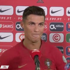 Ya va por el millón de visitas: la "brillante reacción" de Cristiano tras su récord de goles