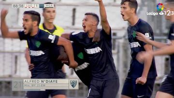 Resumen y goles del Lugo-Málaga de la Liga 1|2|3