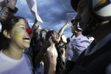 Protestas en plena Copa Confederaciones