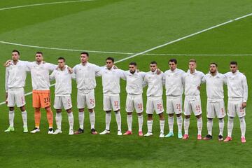 Equipo de la selección de España.